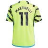 Virallinen Fanipaita + Shortsit Arsenal Martinelli 11 Vieraspelipaita 2023-24 - Lasten